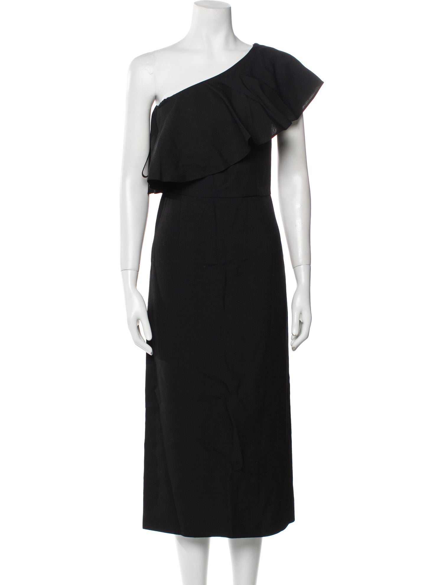 Suno One-Shoulder Midi Length Dress