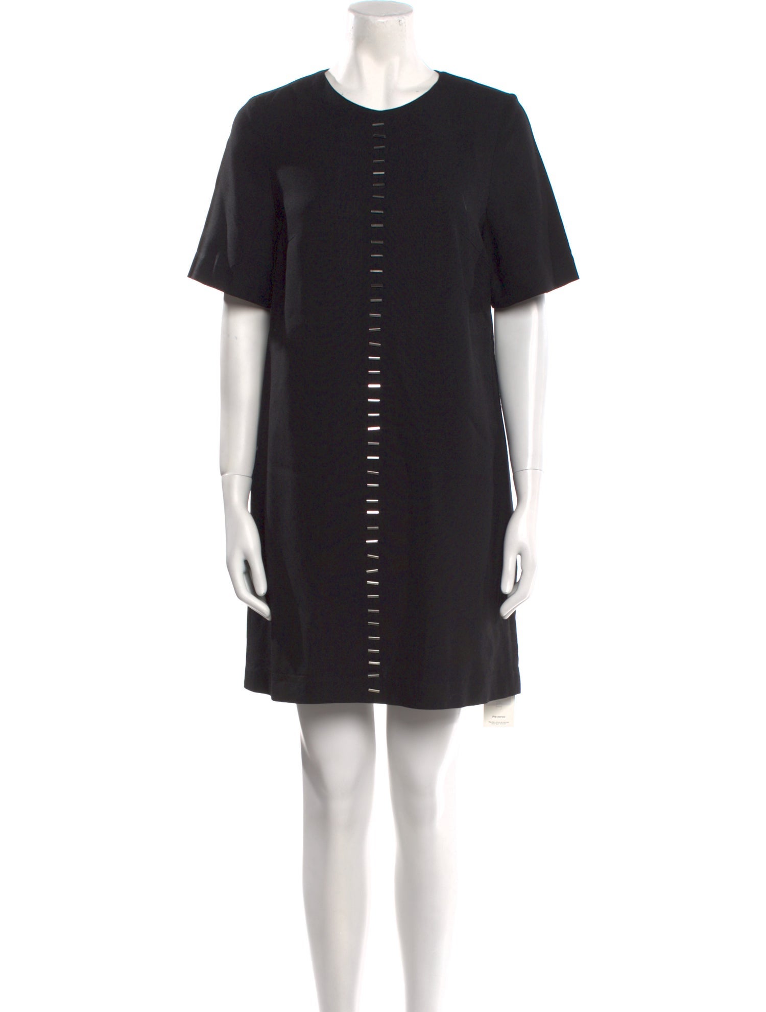 Suno Crew Neck Mini Dress