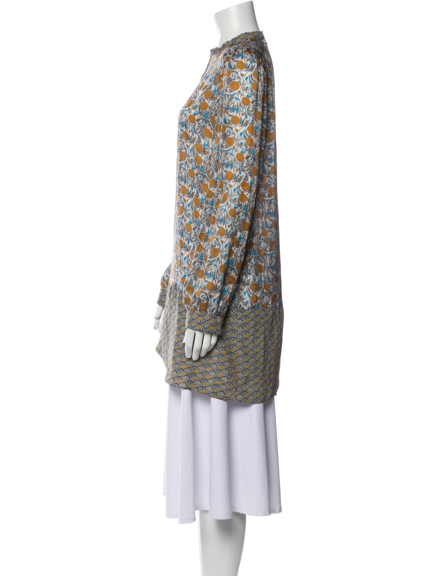 Suno Silk Mini Dress