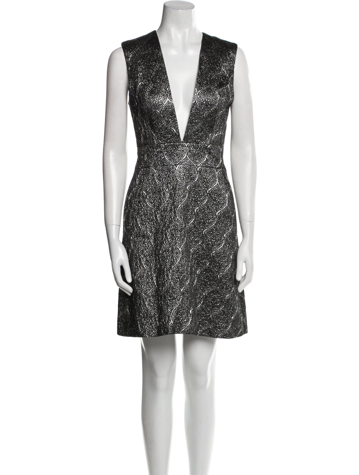 Suno Printed Mini Dress