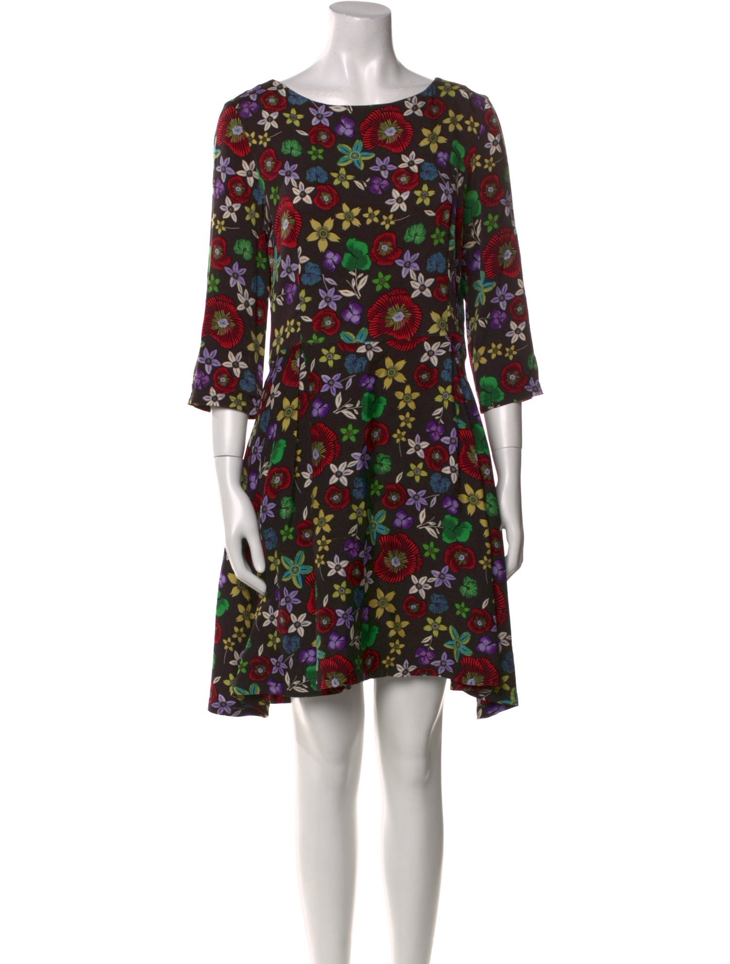 Suno Silk Mini Dress