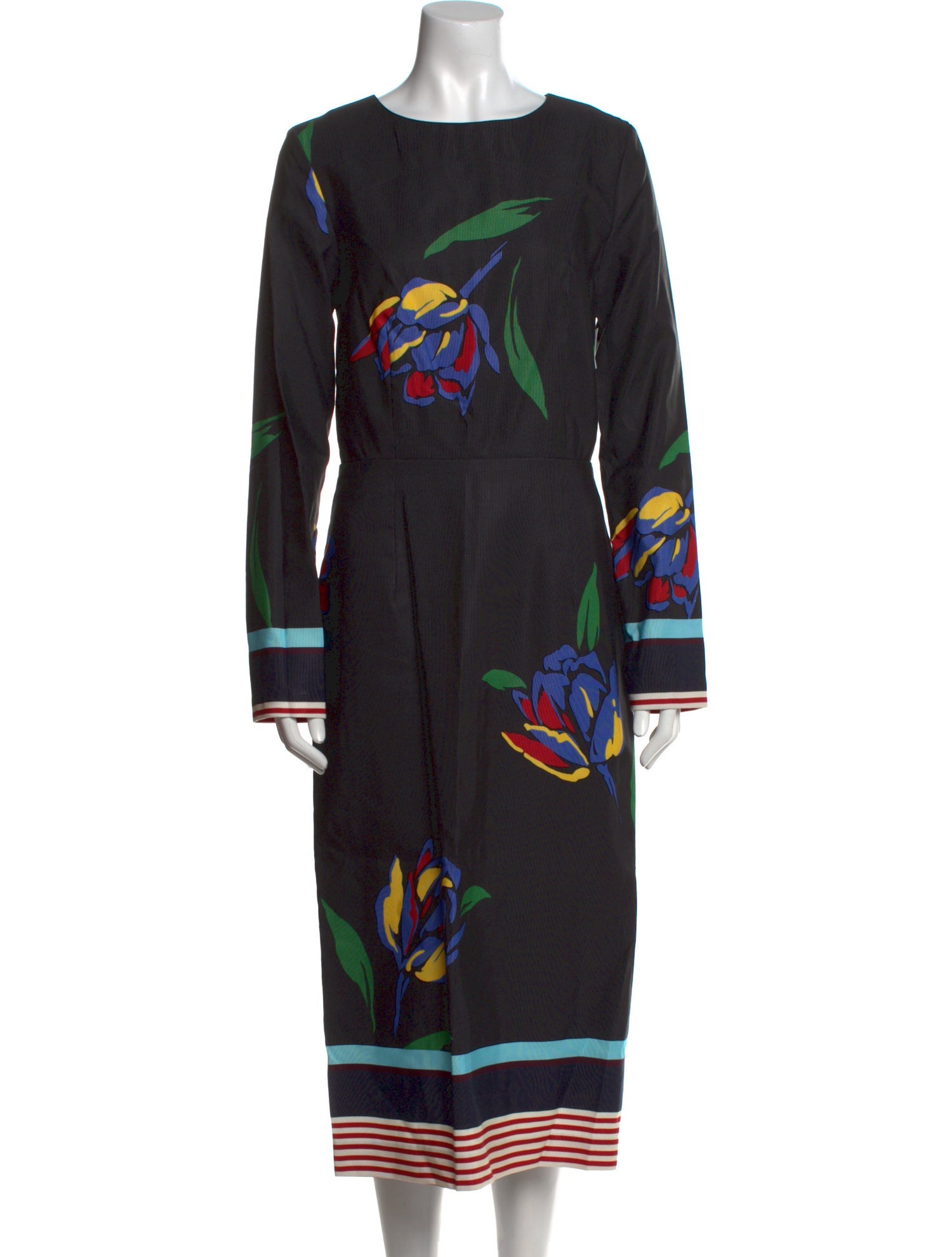 Suno Printed Long Dress w/ Tags