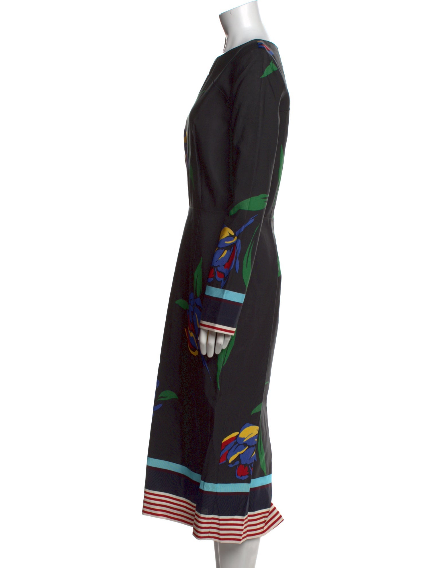 Suno Printed Long Dress w/ Tags