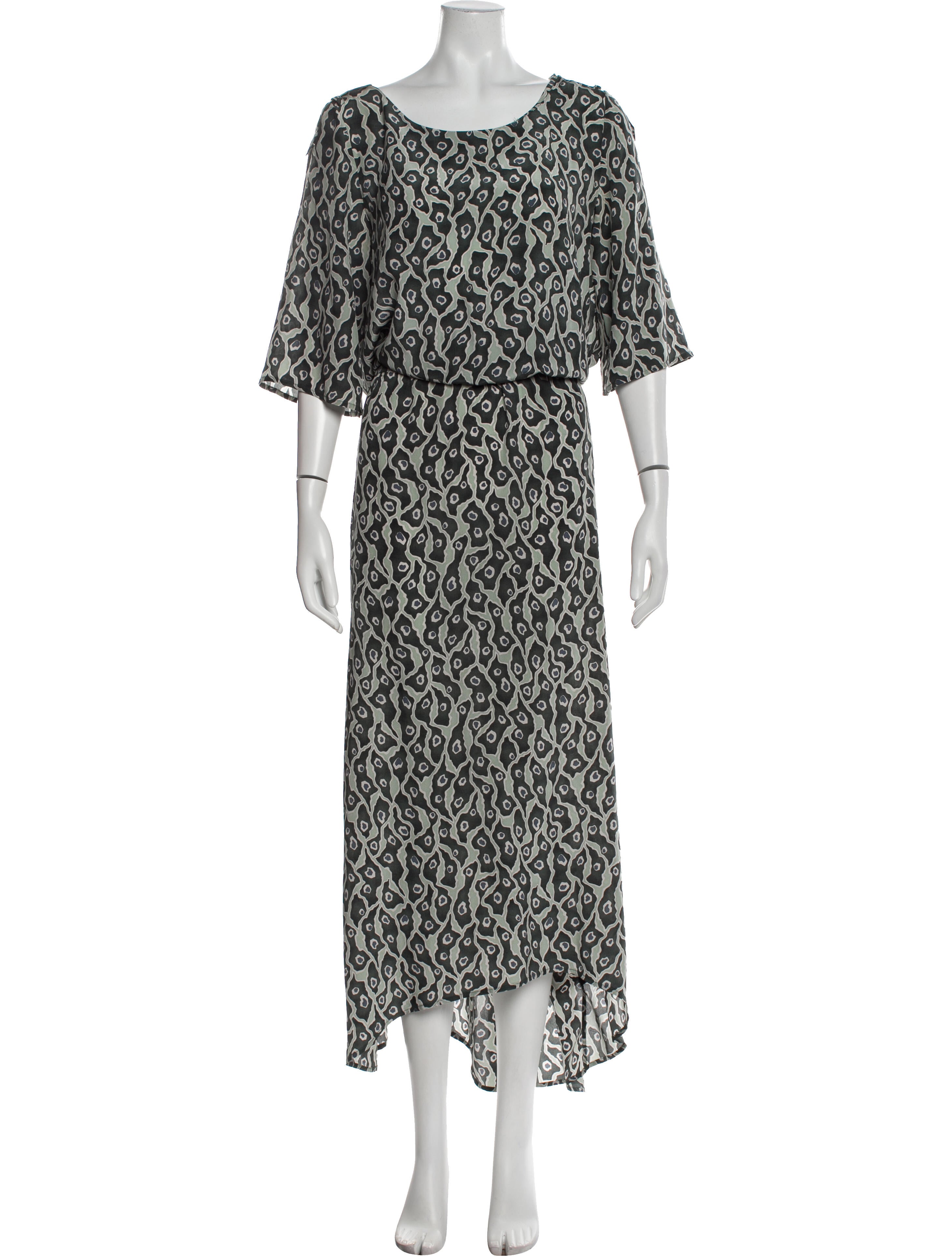 Suno Silk Long Dress