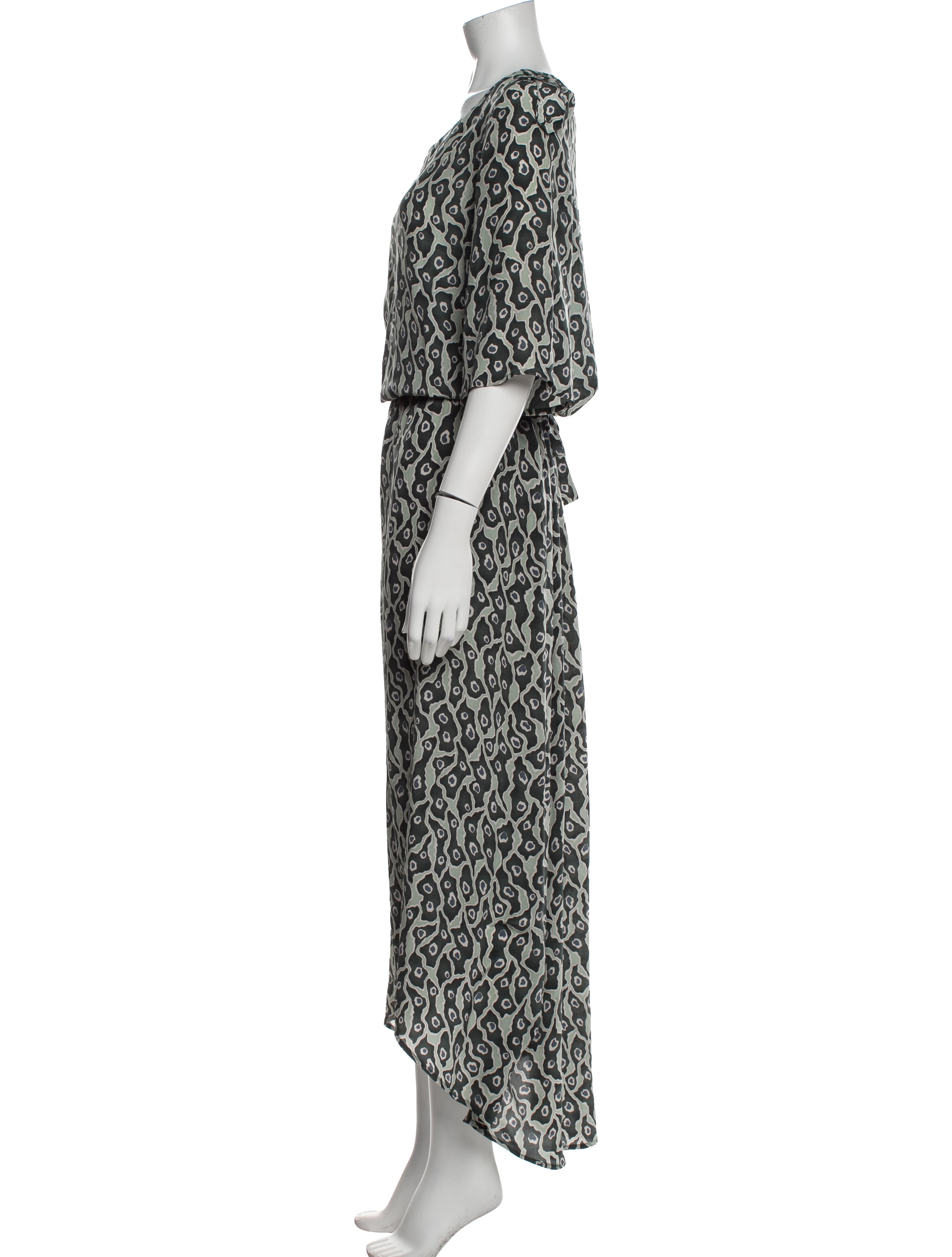 Suno Silk Long Dress