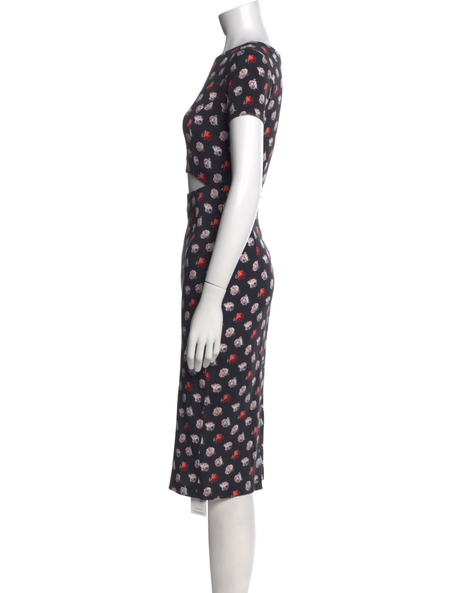 Suno Silk Midi Length Dress