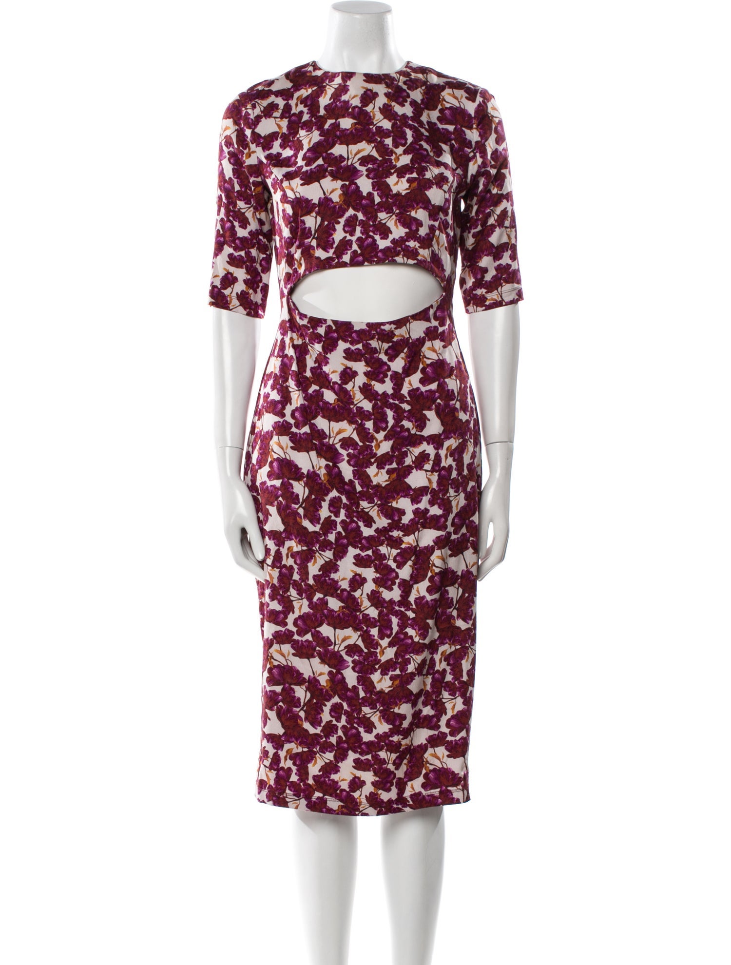 Suno Silk Midi Length Dress