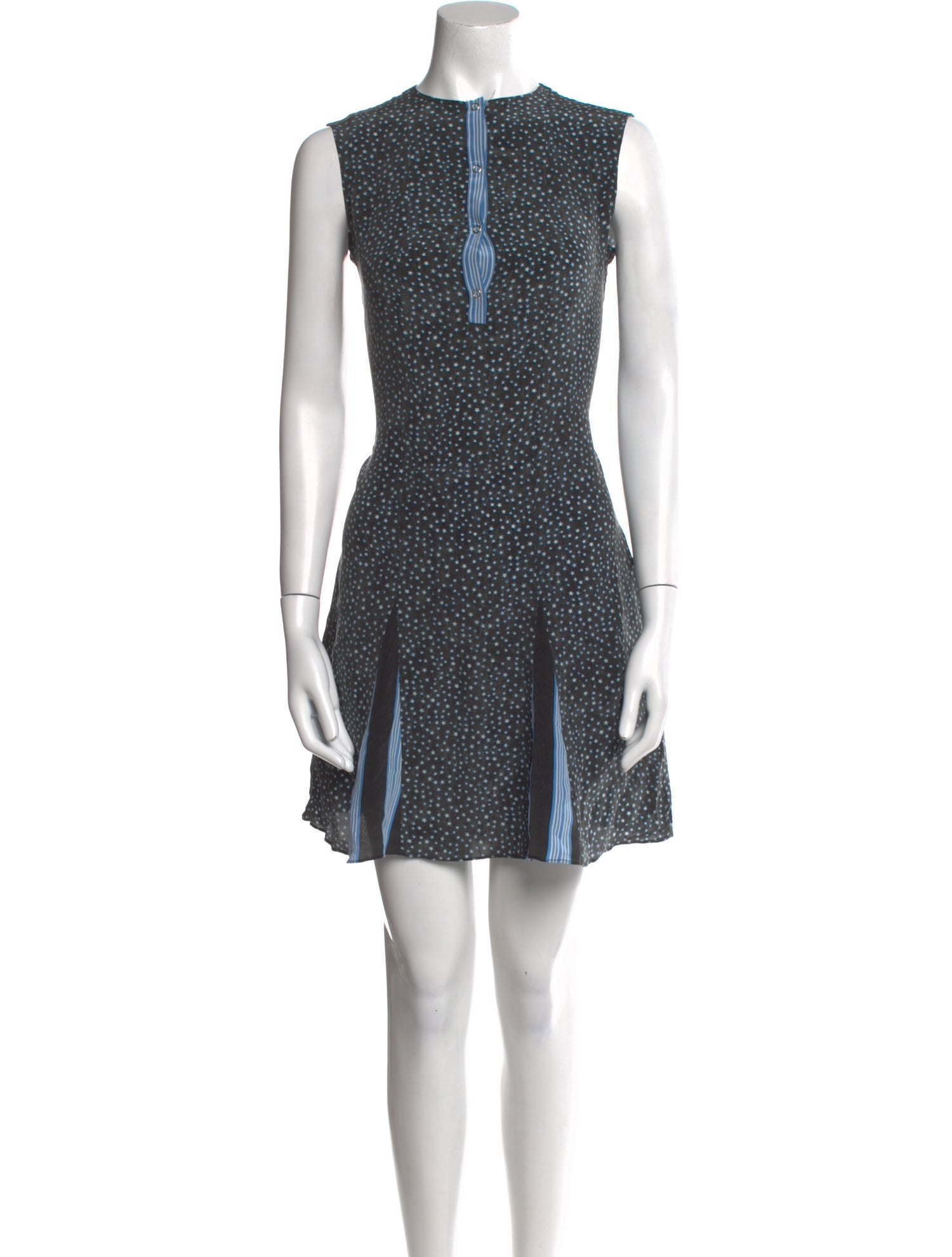 Suno Silk Mini Dress