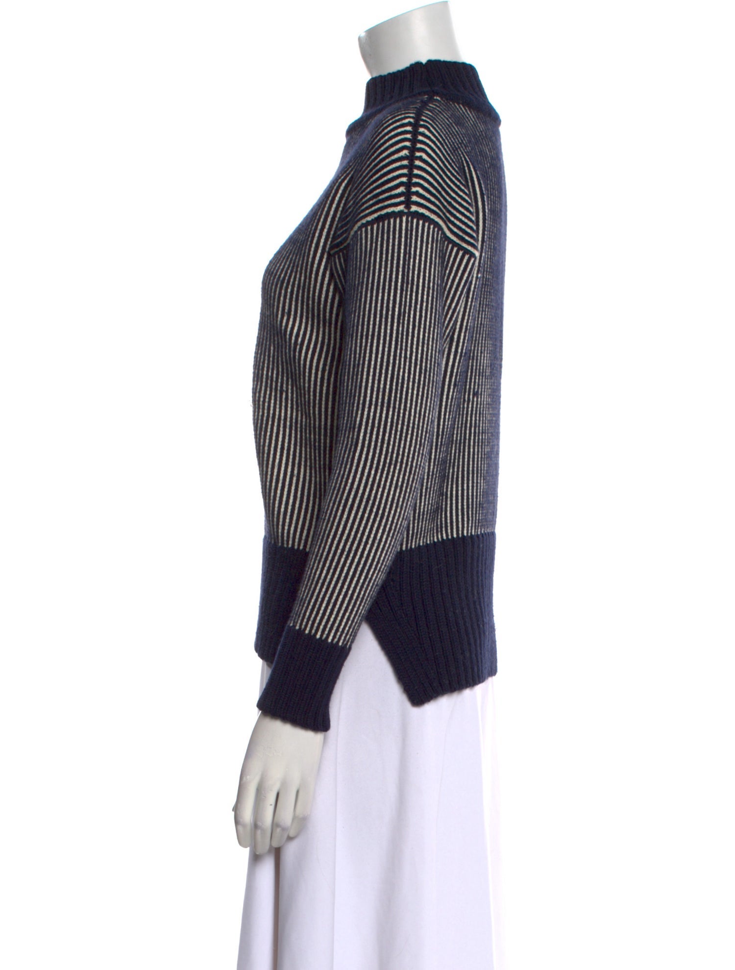 Suno Wool Striped Sweater