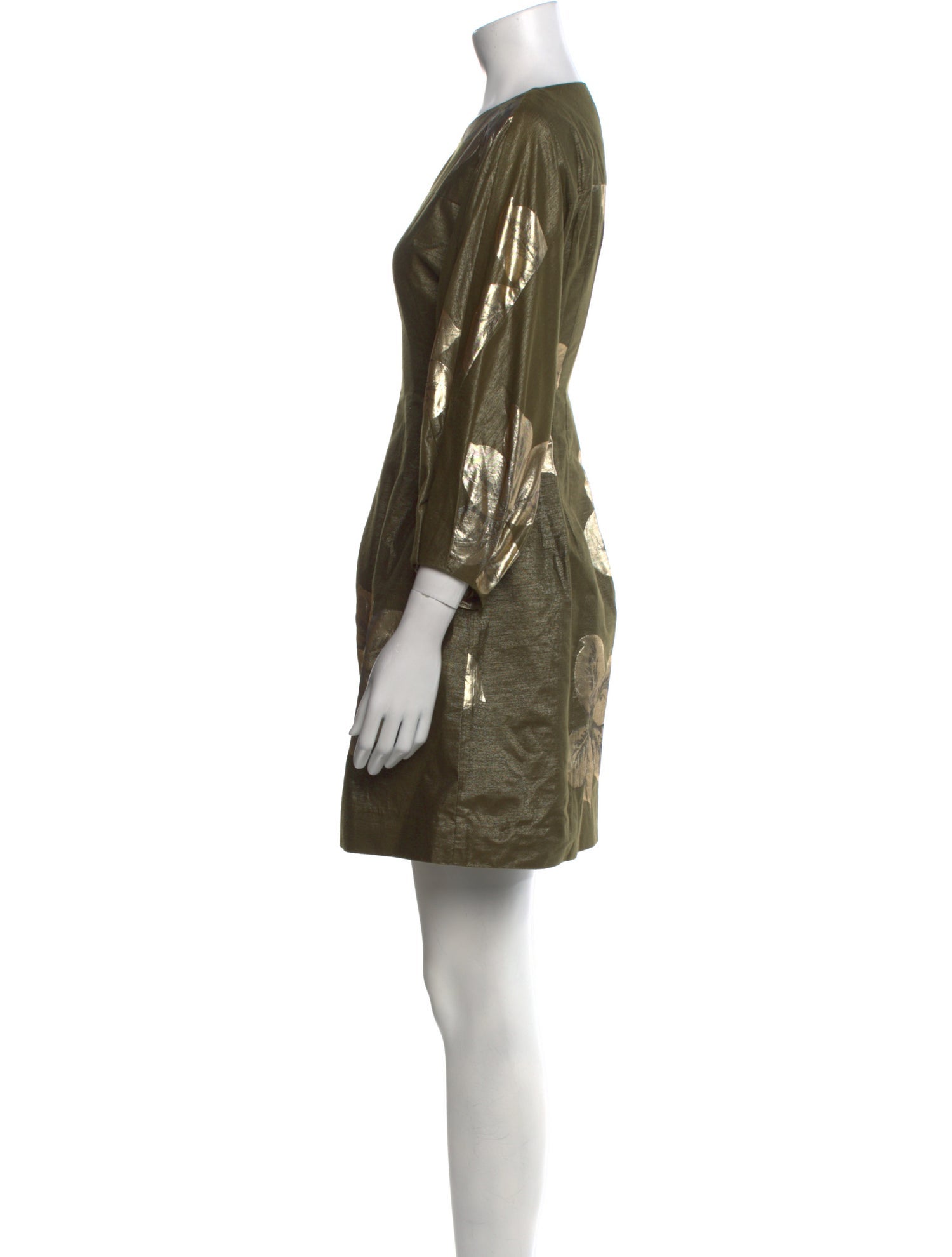 Suno Virgin Wool Mini Dress