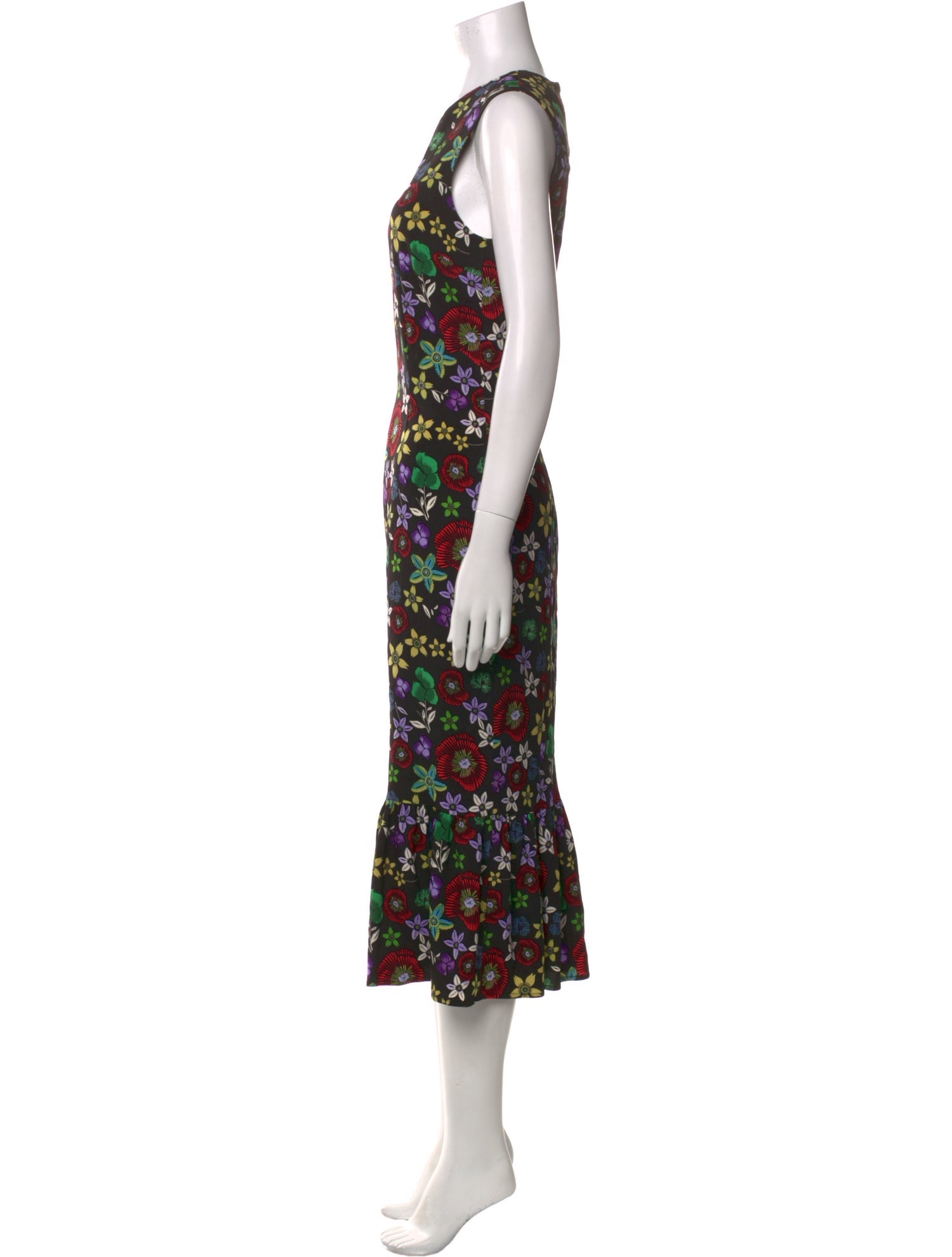 Suno Silk Midi Length Dress w/ Tags