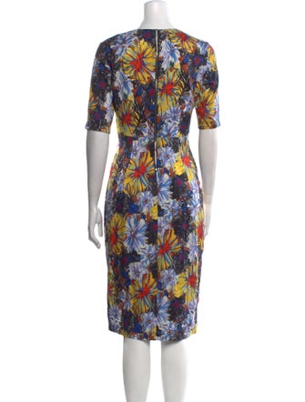 Suno Silk Midi Length Dress