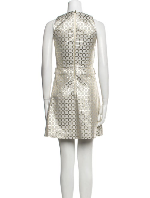 Suno Printed Mini Dress