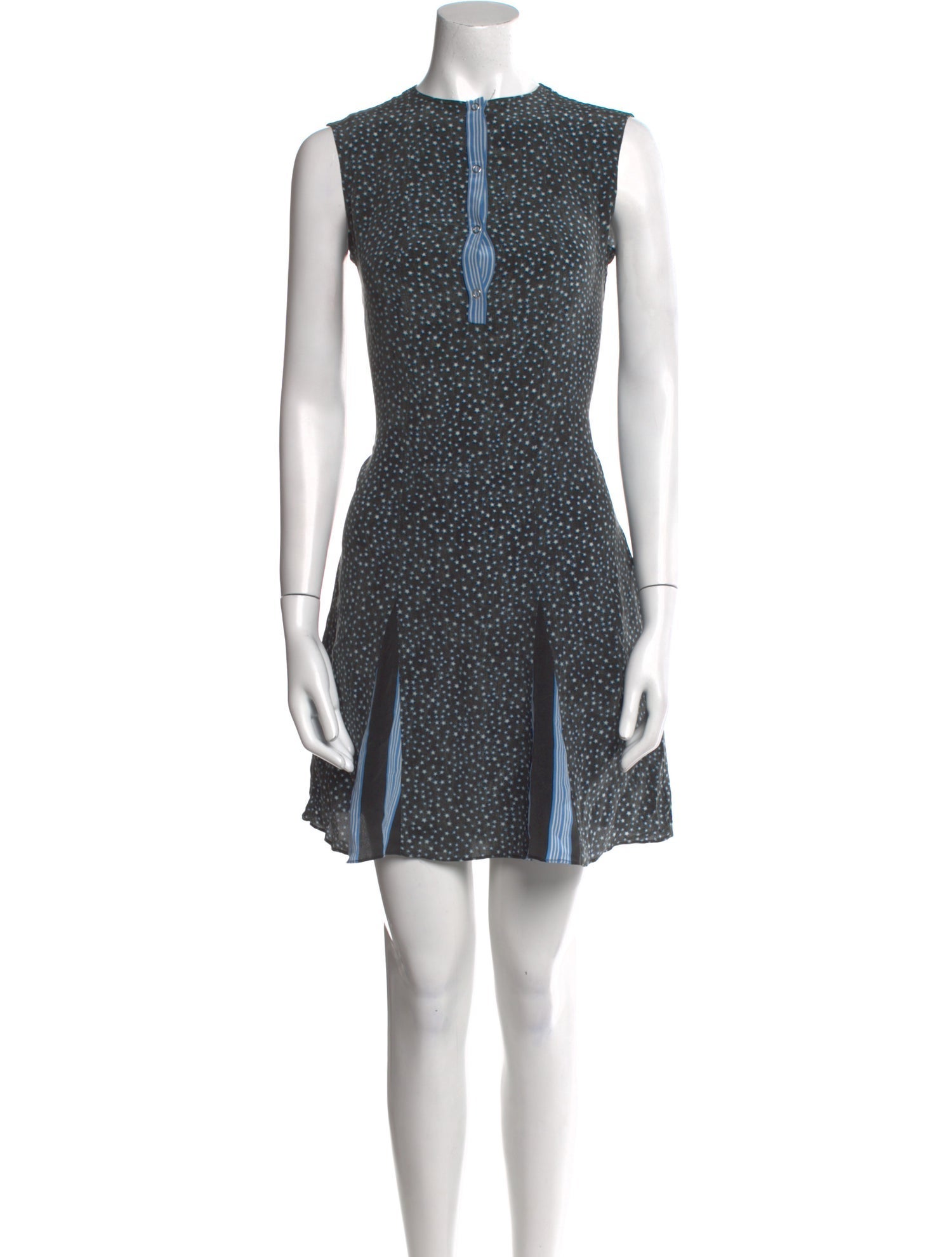 Suno Silk Mini Dress