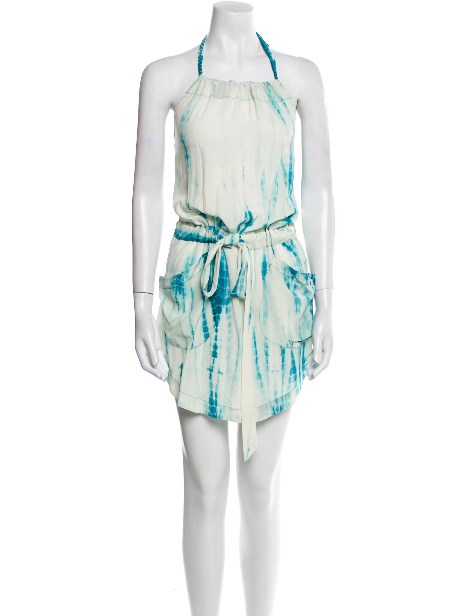 Suno Silk Knee-Length Dress