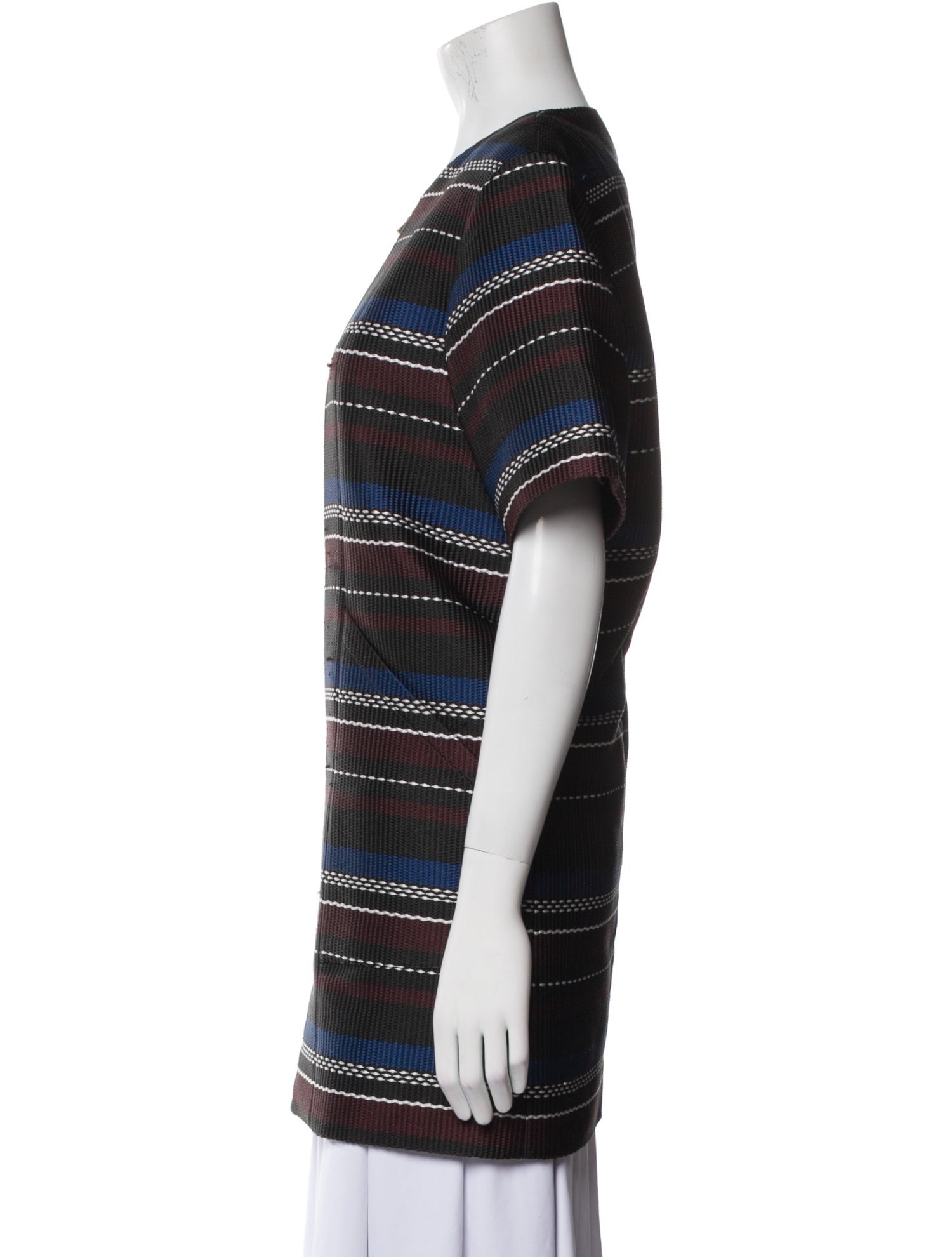 Suno Striped Coat