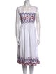Suno Printed Midi Length Dress