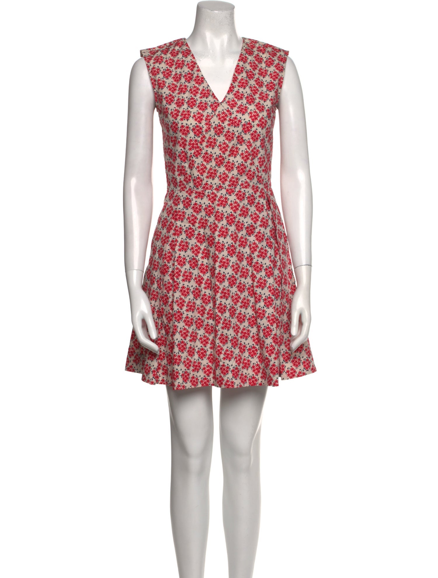 Suno Printed Mini Dress
