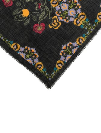 Suno Wool Printed Scarf