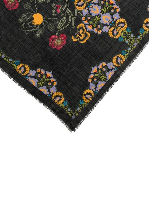 Suno Wool Printed Scarf