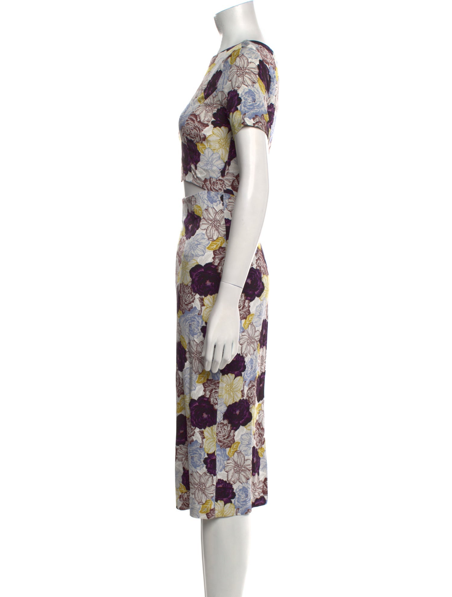 Suno Silk Midi Length Dress w/ Tags