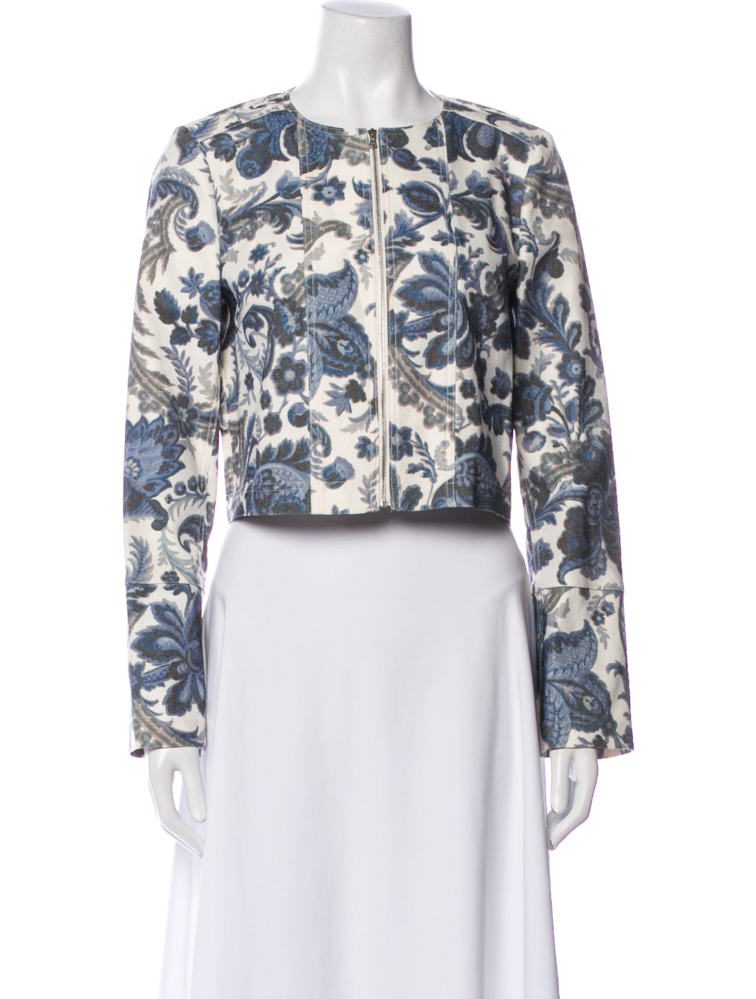 Suno Floral Print Evening Jacket