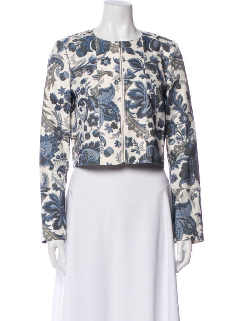 Suno Floral Print Evening Jacket