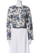 Suno Floral Print Evening Jacket