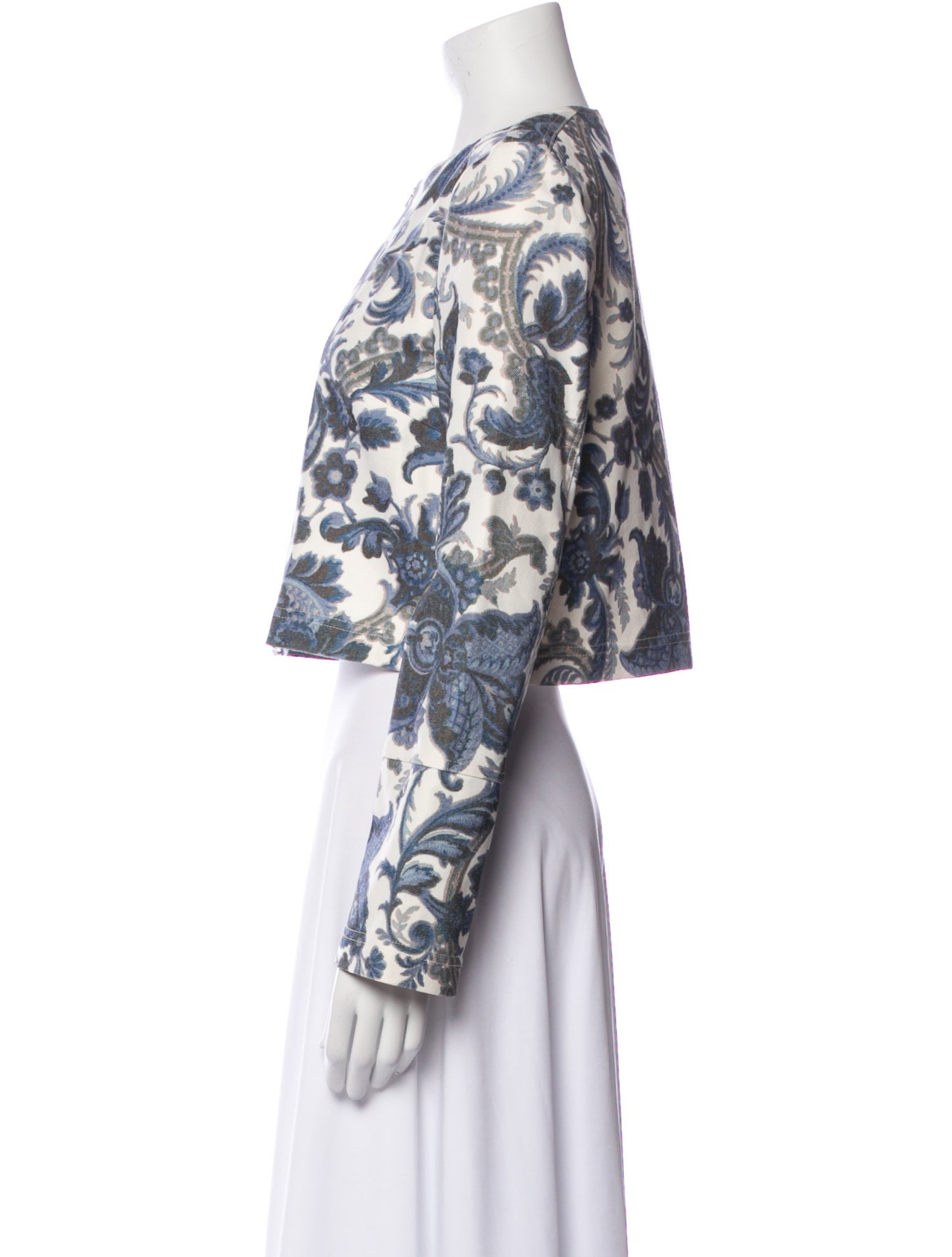 Suno Floral Print Evening Jacket