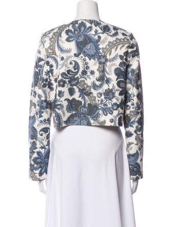 Suno Floral Print Evening Jacket