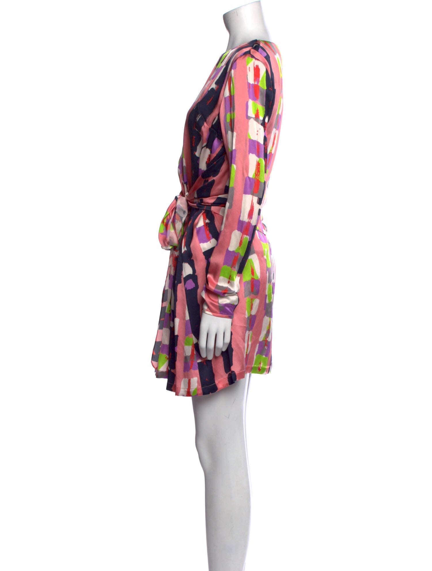 Suno Printed Mini Dress