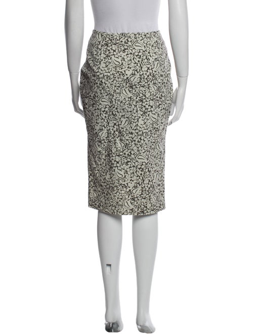 Suno Printed Knee-Length Skirt