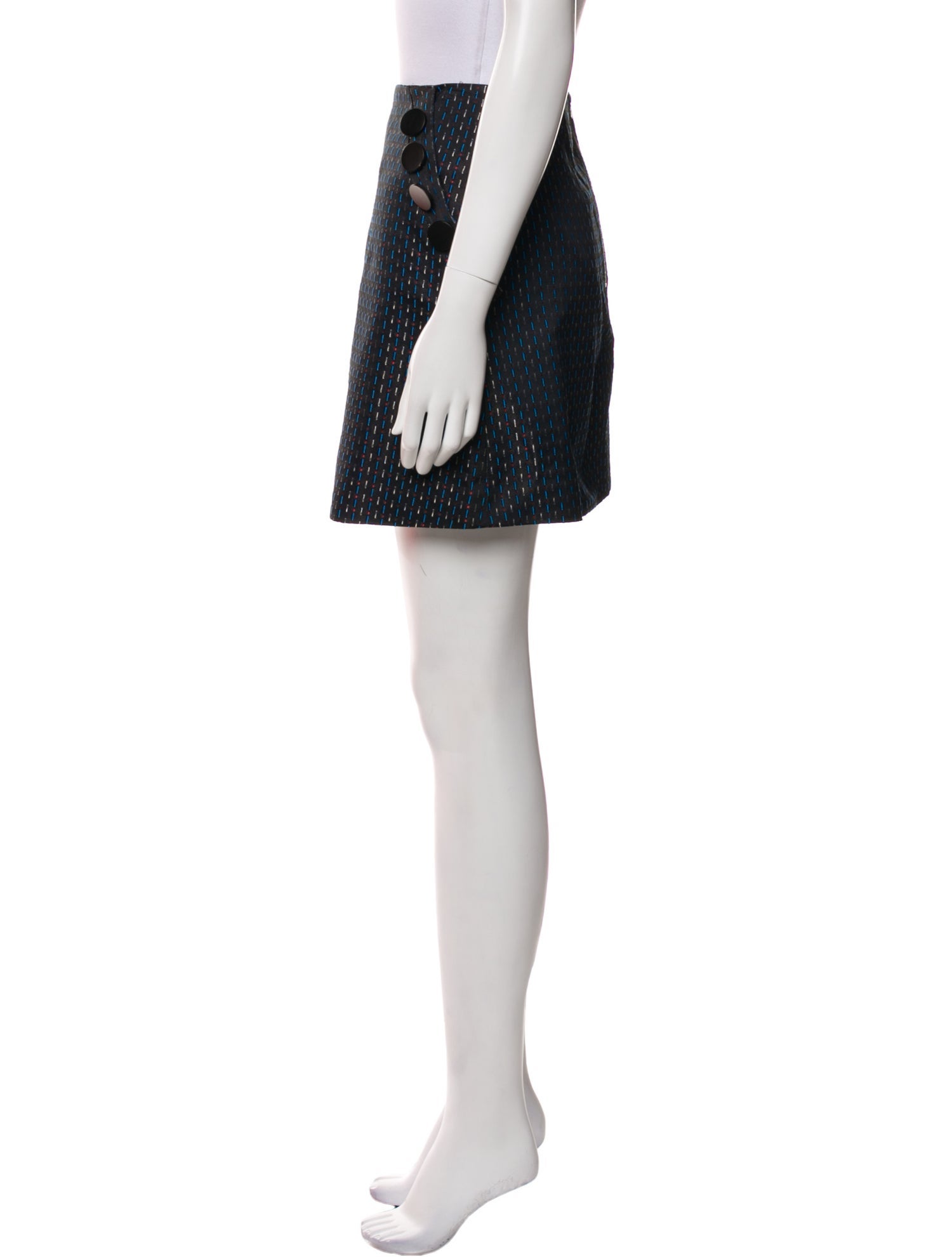 Suno Wool Mini Skirt