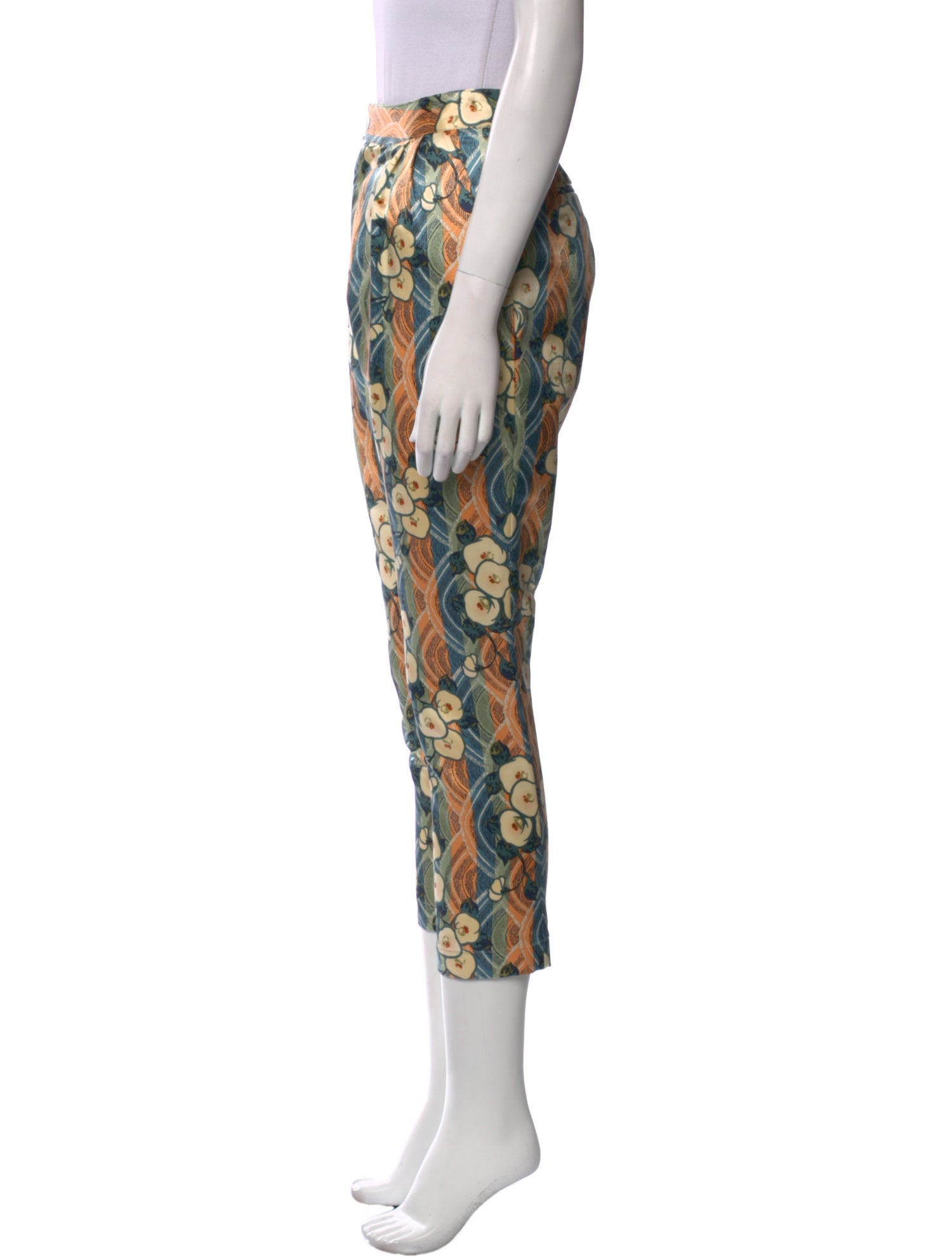 Suno Printed Straight Leg Pants
