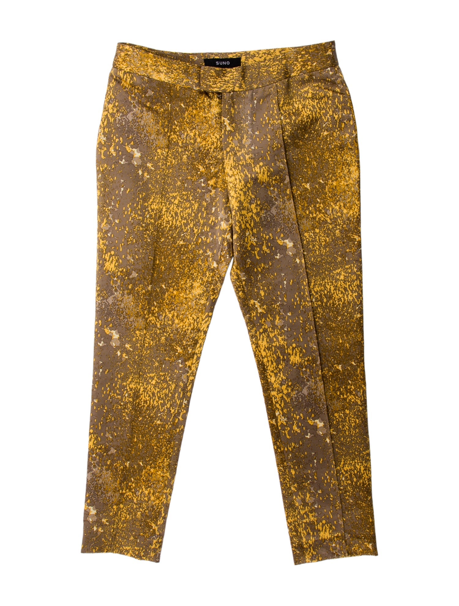 Suno Printed Skinny Leg Pants