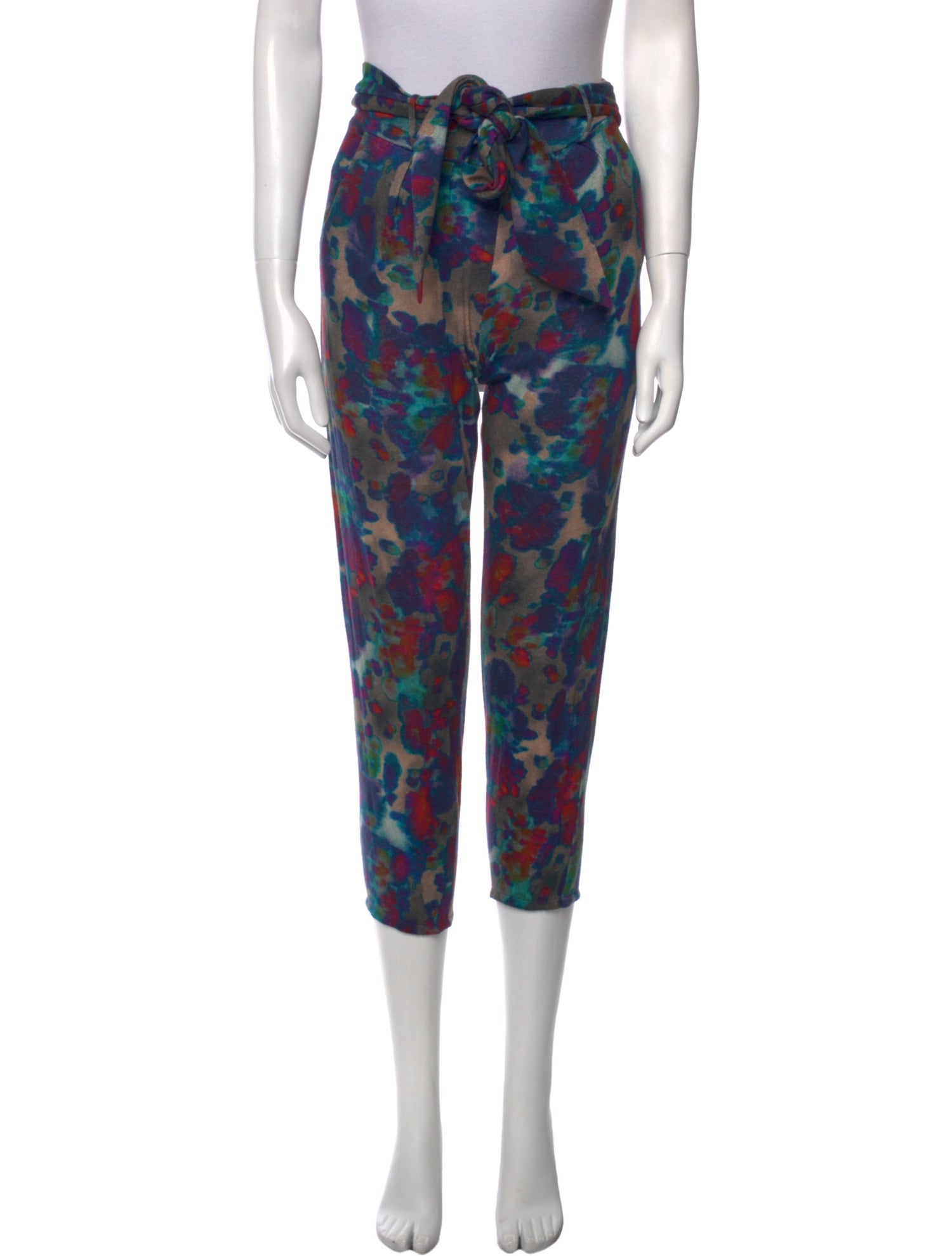 Suno Printed Skinny Leg Pants
