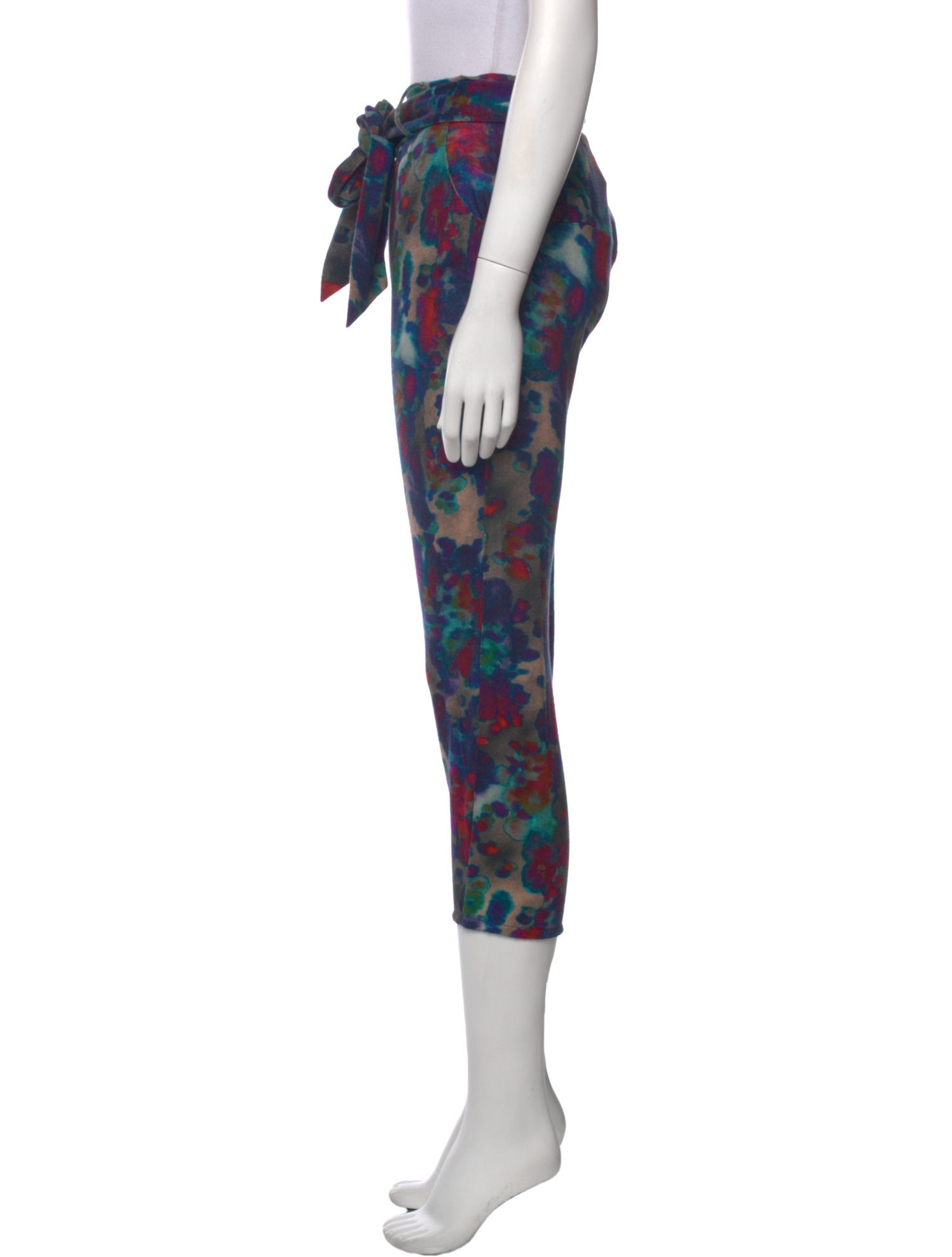 Suno Printed Skinny Leg Pants