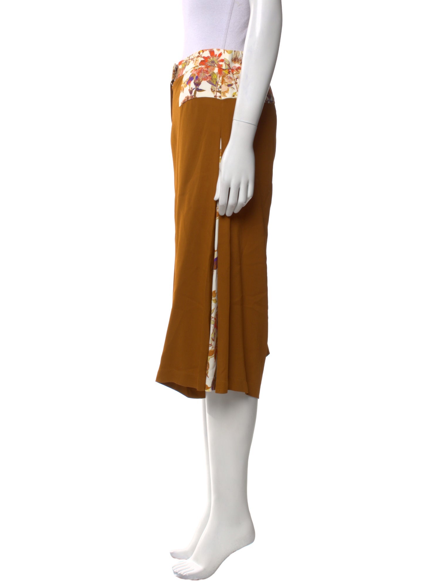 Suno Printed Wide Leg Pants