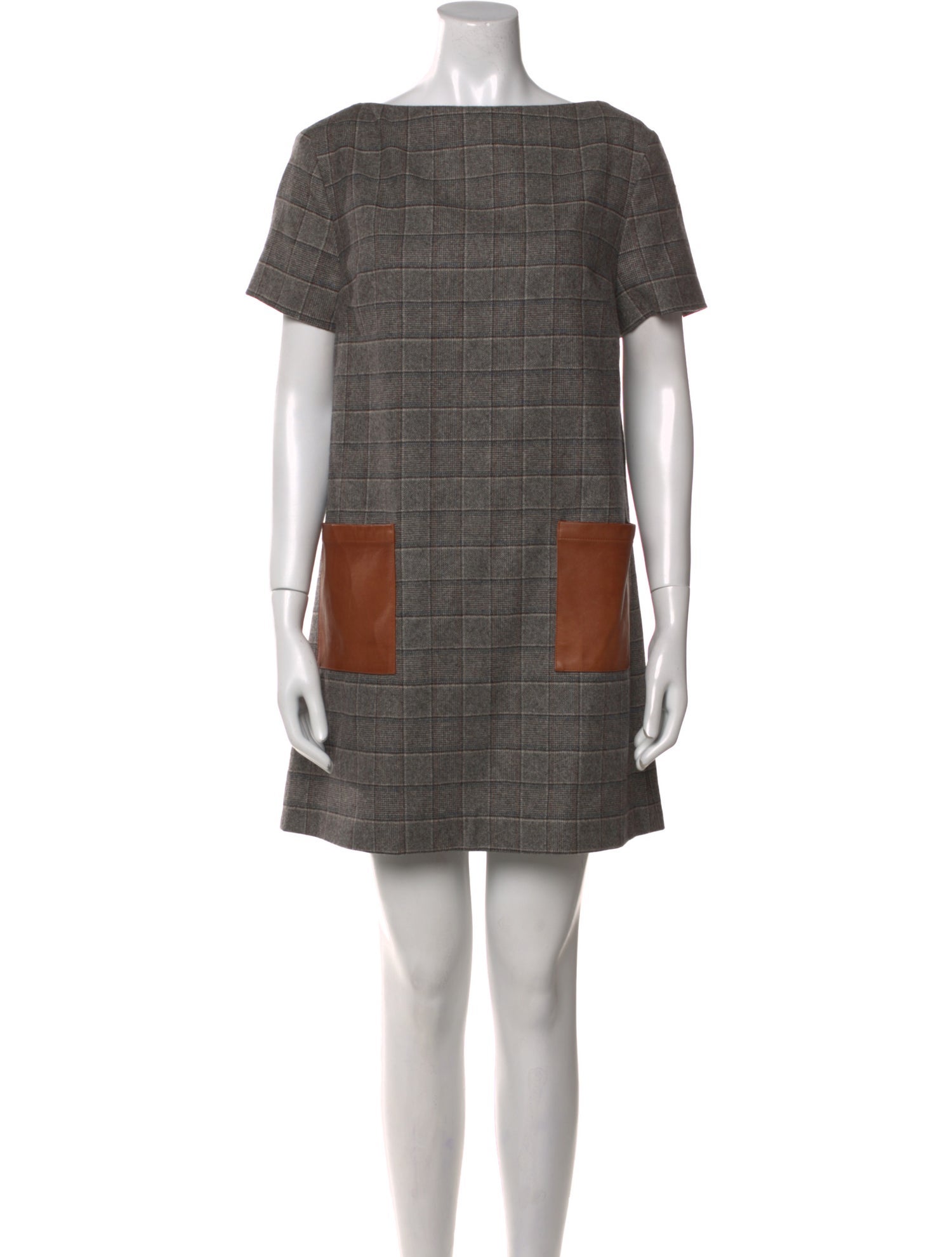 Suno Wool Mini Dress