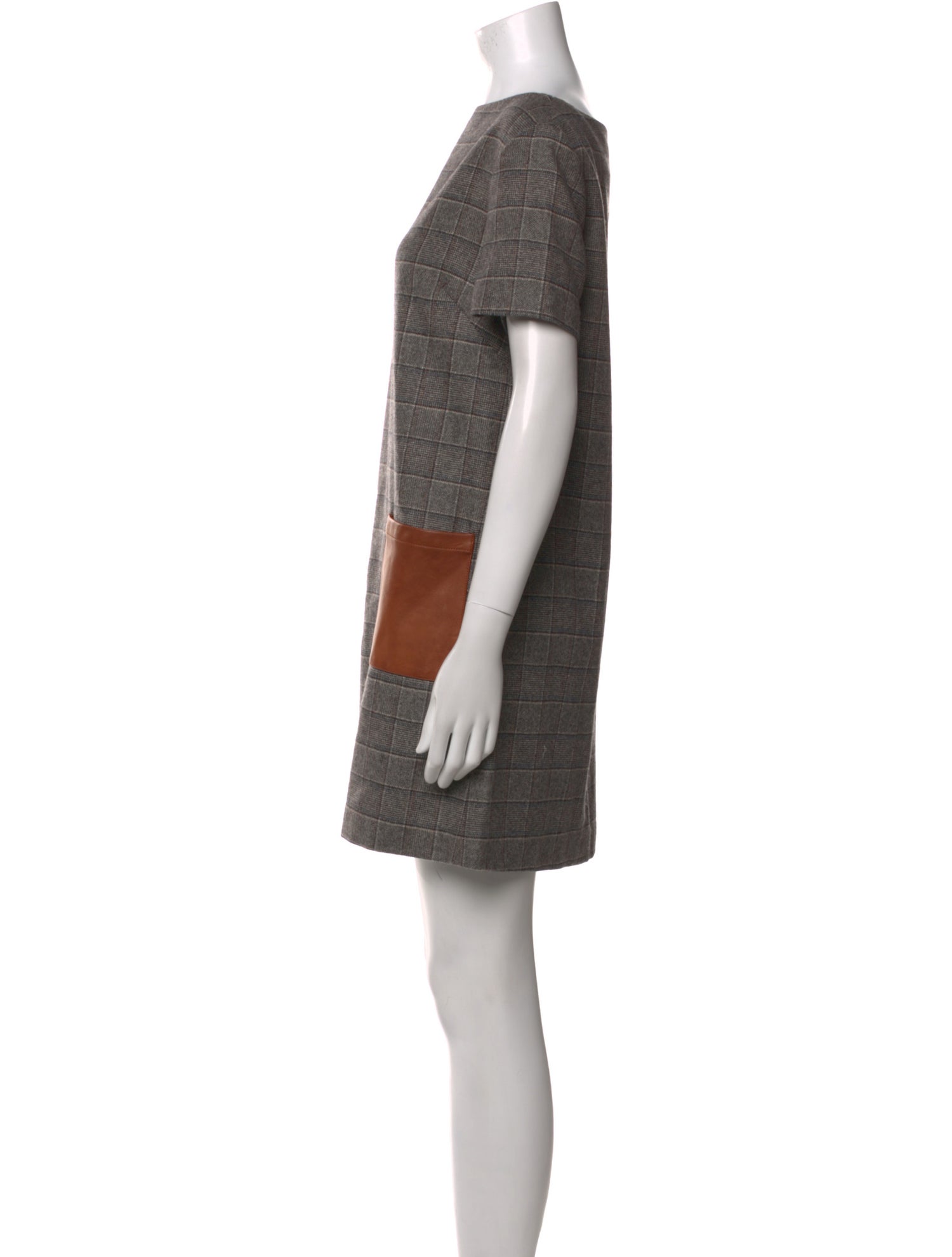 Suno Wool Mini Dress
