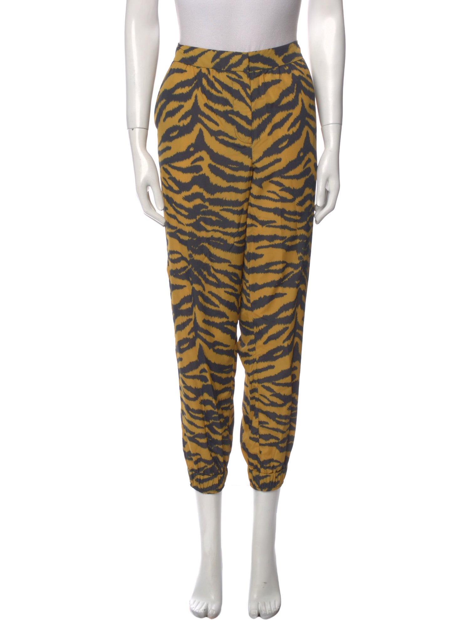 Suno Animal Print Skinny Leg Pants