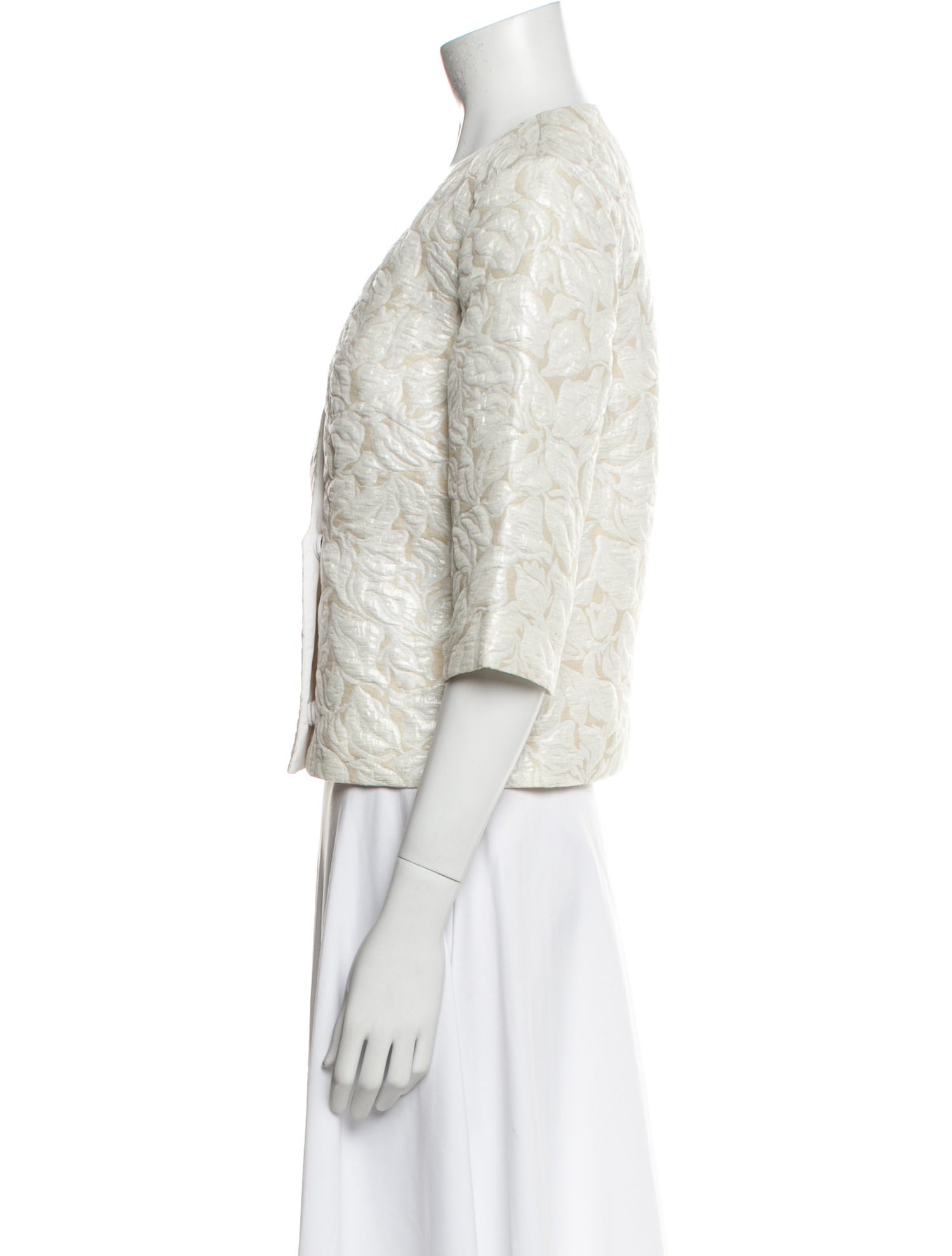 Suno Floral Print Evening Jacket