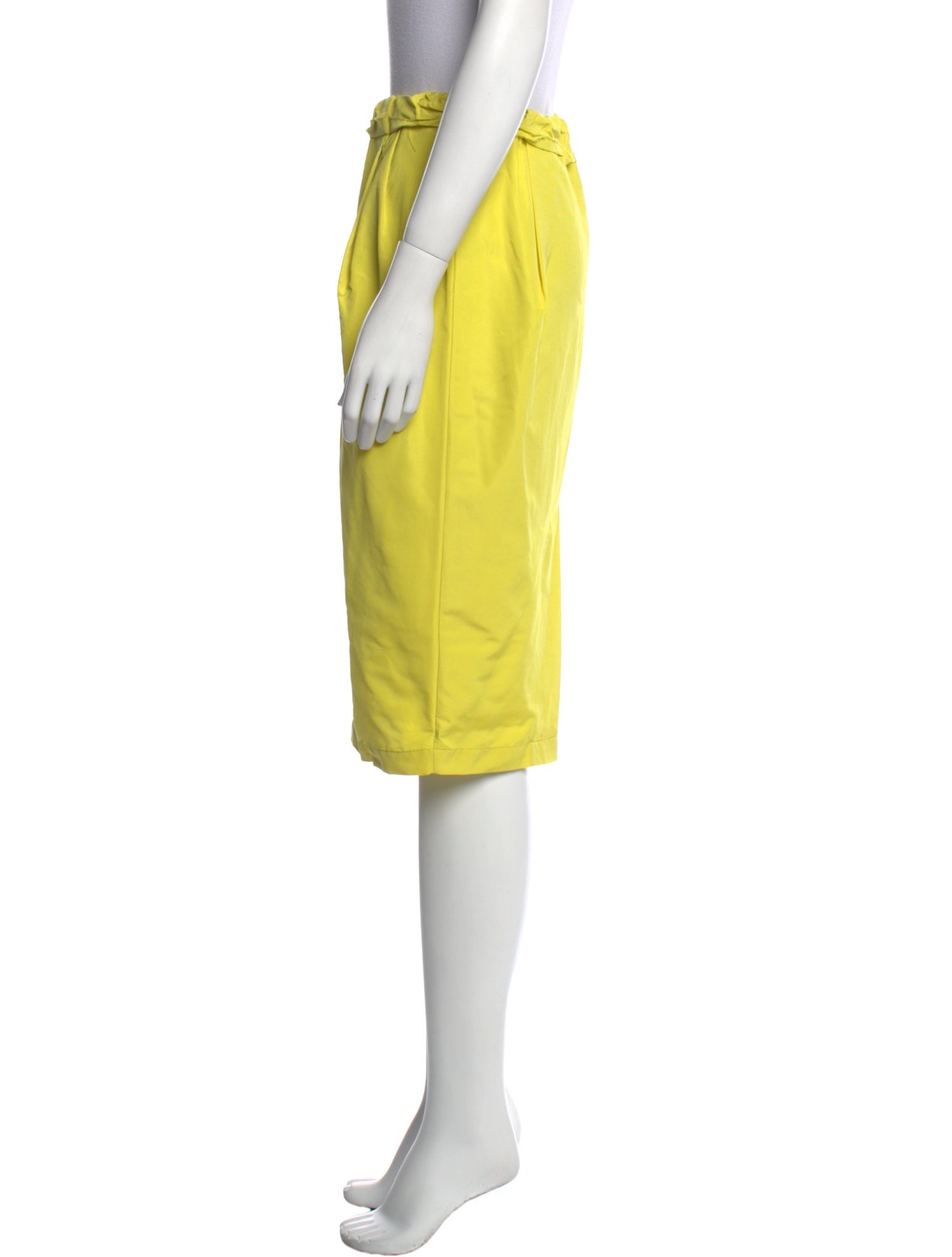 Suno Ruffle Embellishment Knee-Length Skirt