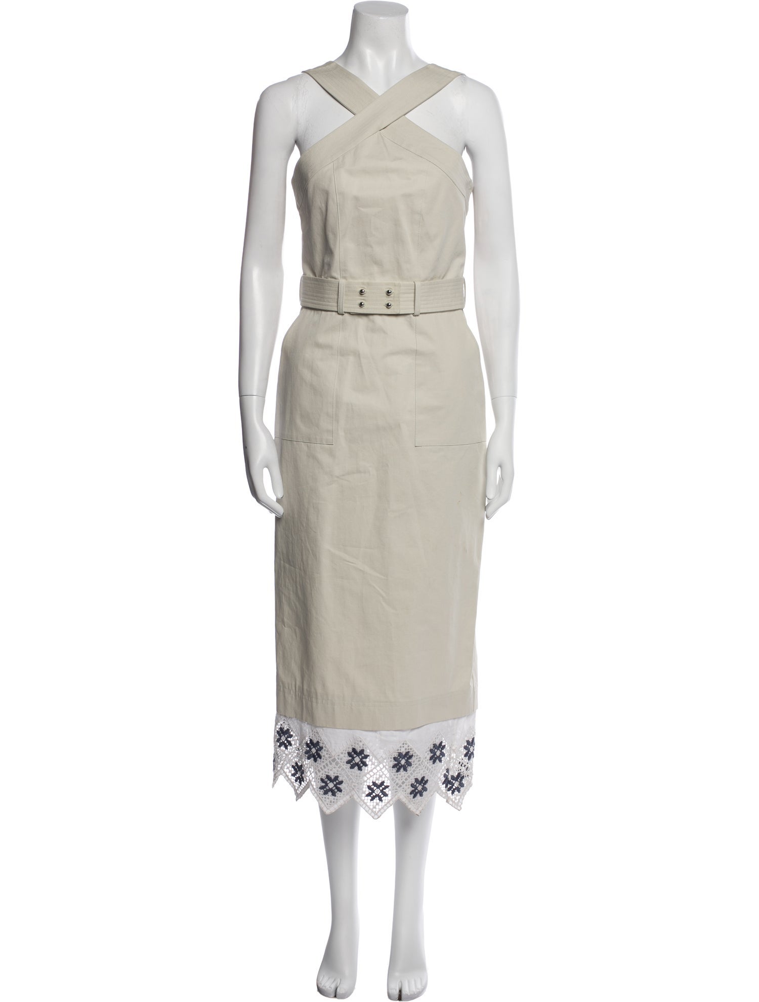 Suno Halterneck Long Dress