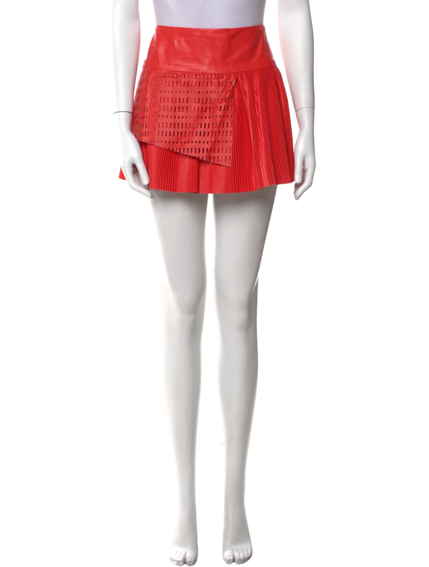 Suno Lasercut Accents Mini Skirt