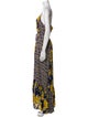 Suno Floral Print Long Dress