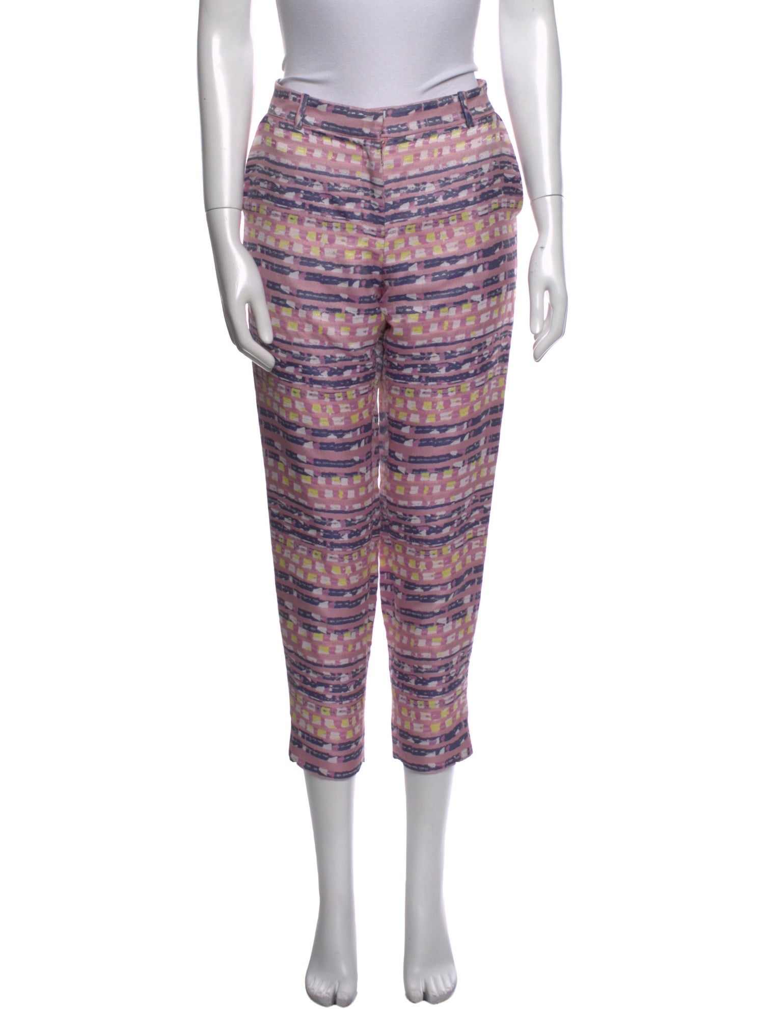 Suno Printed Skinny Leg Pants