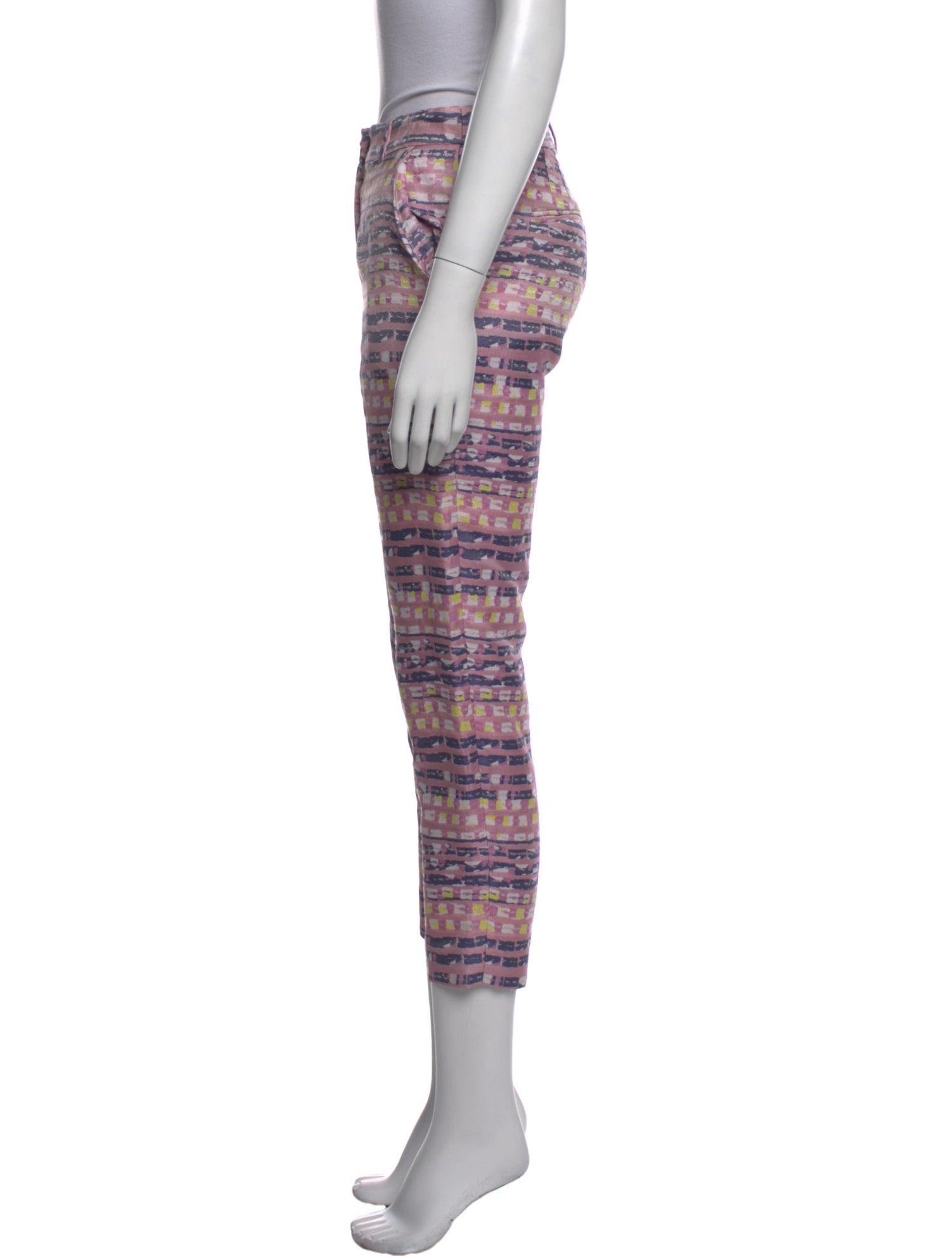 Suno Printed Skinny Leg Pants