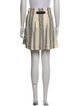 Suno Striped Mini Skirt
