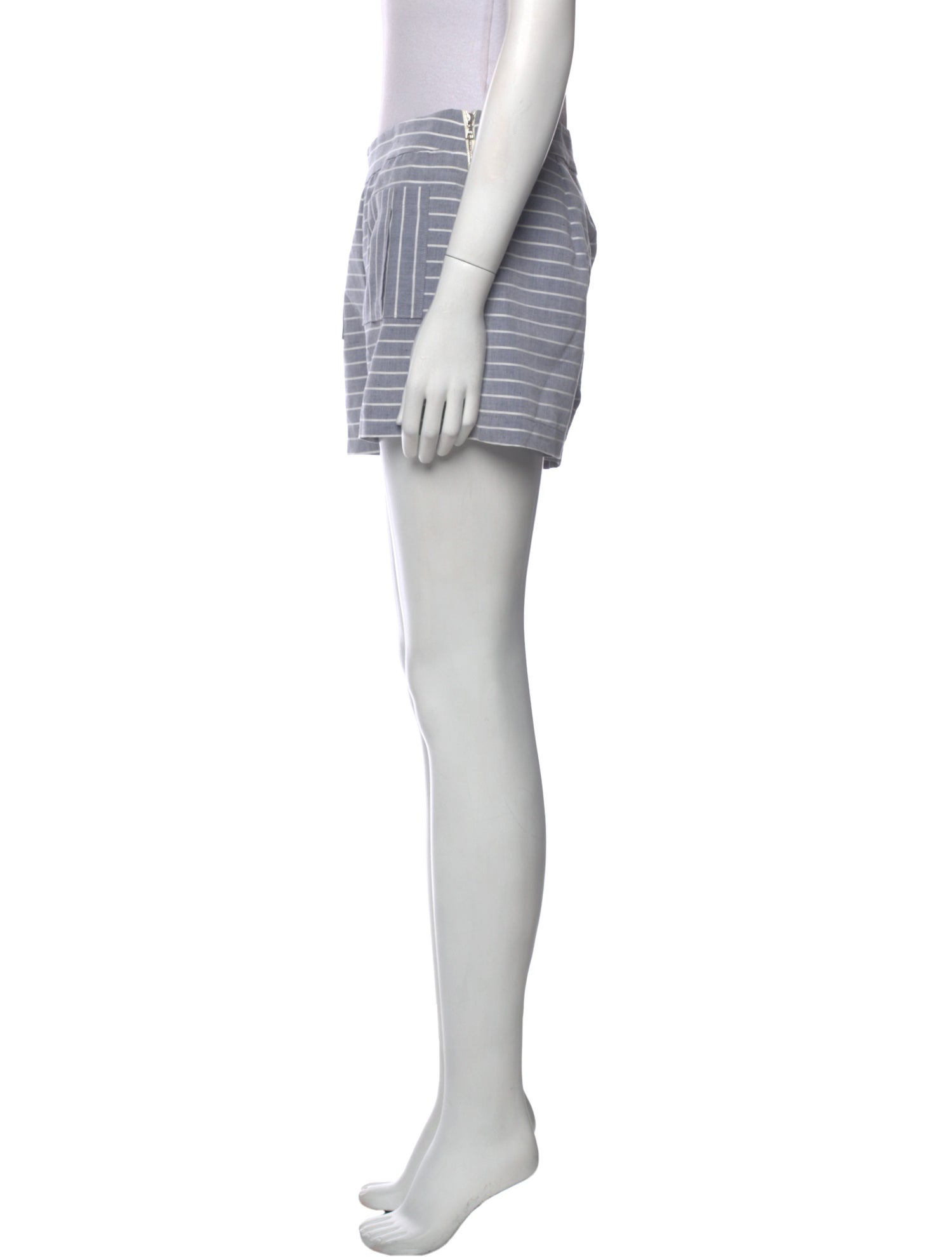 Suno Striped Mini Shorts